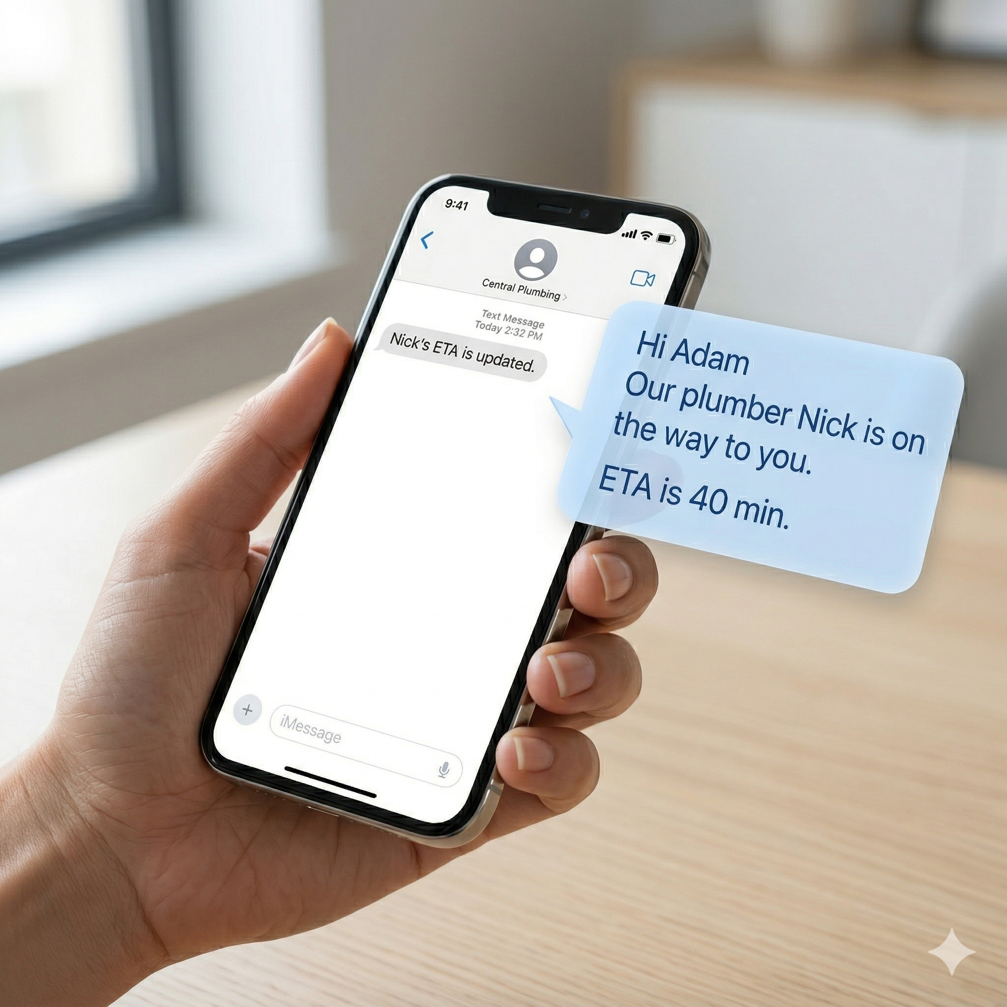 Service Strike ETA message update